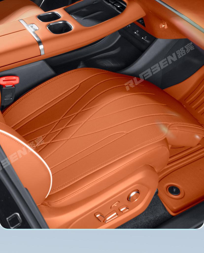 Lubin All-Season Breathable Car Seat Cover for Qiyuan Q07 - Ventilated Cushion Decor