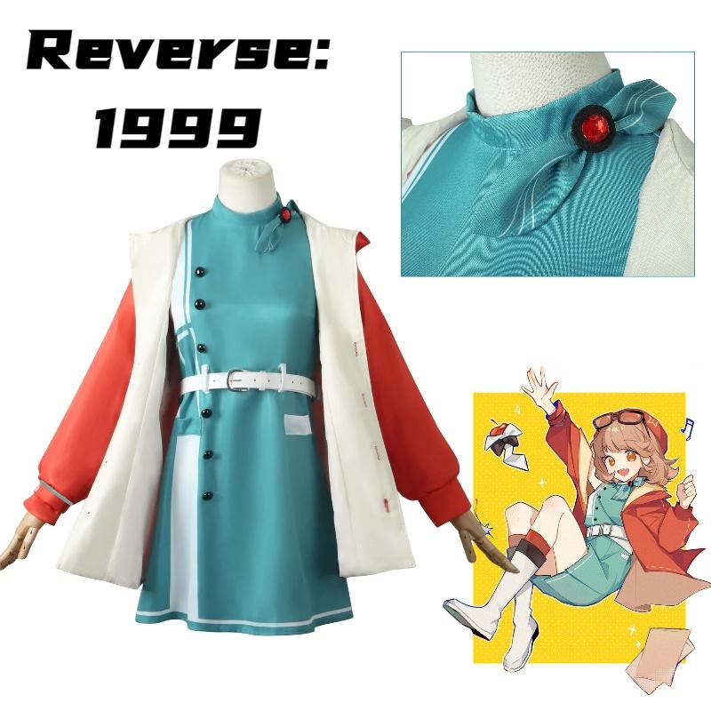 Uniform Regulus Reverse Cosplay Costume Girls Anime Party Dress Halloween Outfit