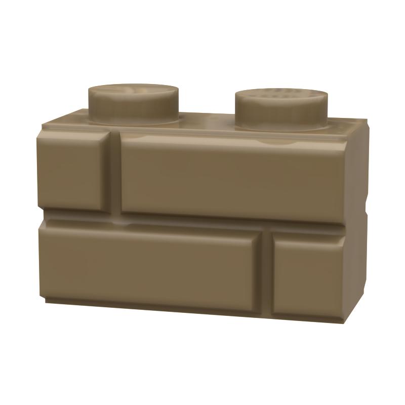Masonry Wall Modified Bricks 15533 1x4 Toys Building Blocks Compatible Major Brand Profile Collection