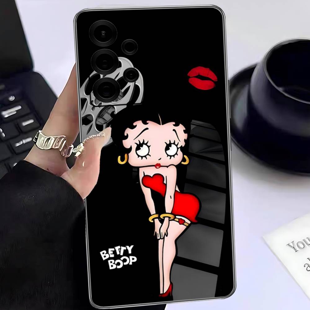 B-Betty-Cute-B-Boop Anime Phone Case For Samsung A 52 53 21 32 13 12 71 31 51 40 72 73 70 22 42 50 30 20 21 Shell