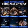SEAMETAL LED Rechargeable Camping Lantern Emergency Outdoor Tent Light Portable Night Light with Clip Hook for Hiking Fishing Hurricane