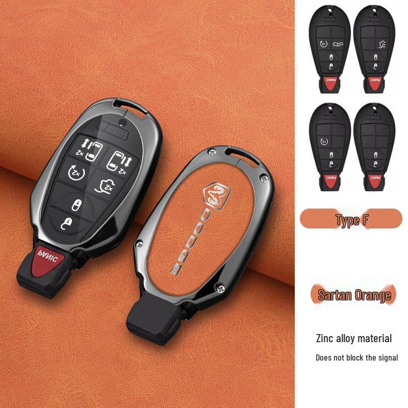 Dodge Journey Key Case for 2013-2016 Models - Metal Car Buckle Included