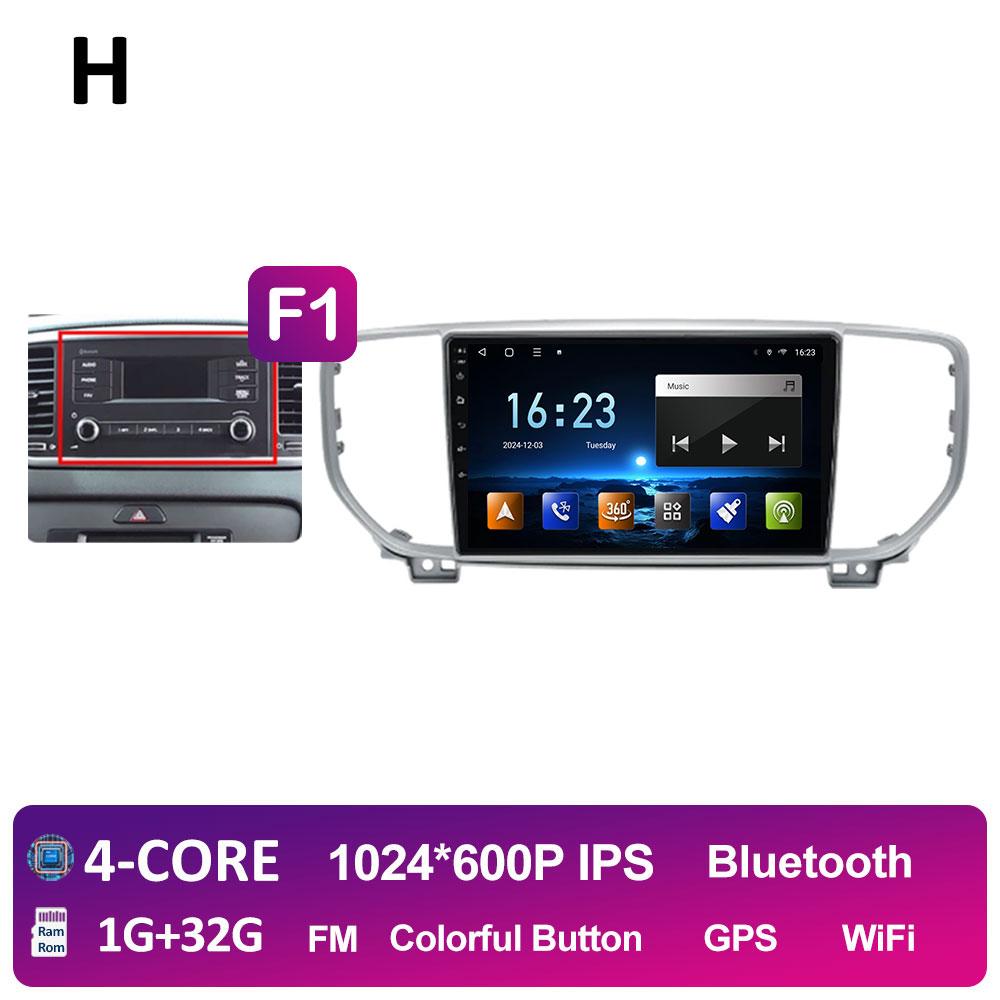 Intelligent System DSP Stereo For KIA Sportage 4 QL 2019 2020 2021 Multimedia Player Navigation GPS Cooling Fan WIFI Auto Tools