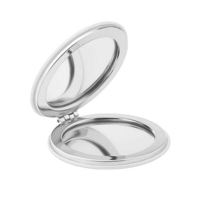 Glow PU Round Hand Mirror