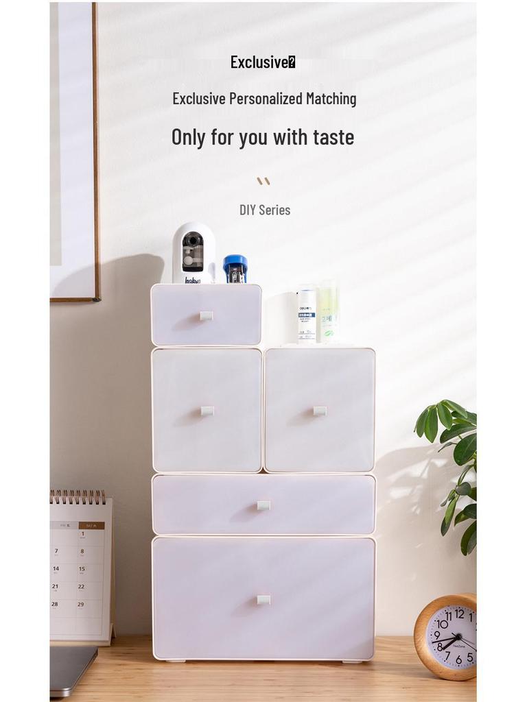 Compact Desktop Drawer Organizer Box
