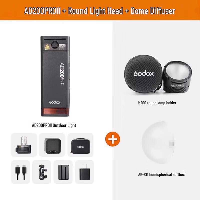 Godox AD200ProII Portable Flash Kit
