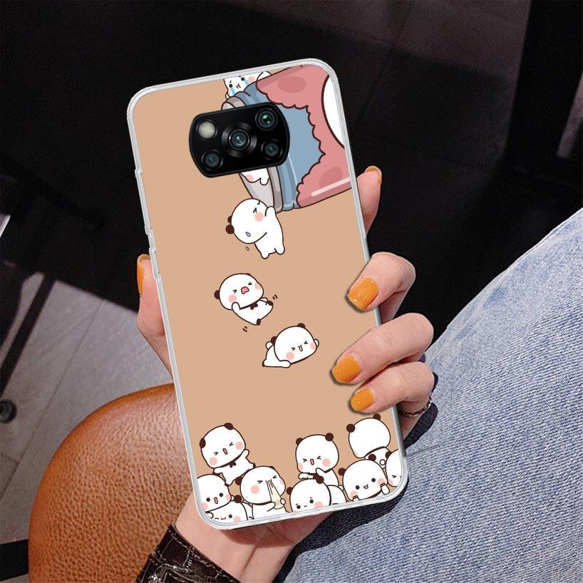 Bubu Dudu Cartoon Cute Phnoe Case for Xiaomi Poco X5 X6 X7 Pro X4 Gt F7 Ultra M8 M7 Redmi 15C 15 13C 13 12C 12 Unique Cover Coqu