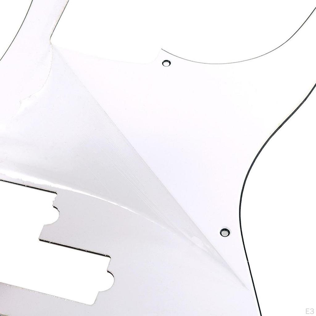Guitar Pickguard Bass Pick Guard Easy Installation Spare Part Fashion Maintenance Scratch Plate