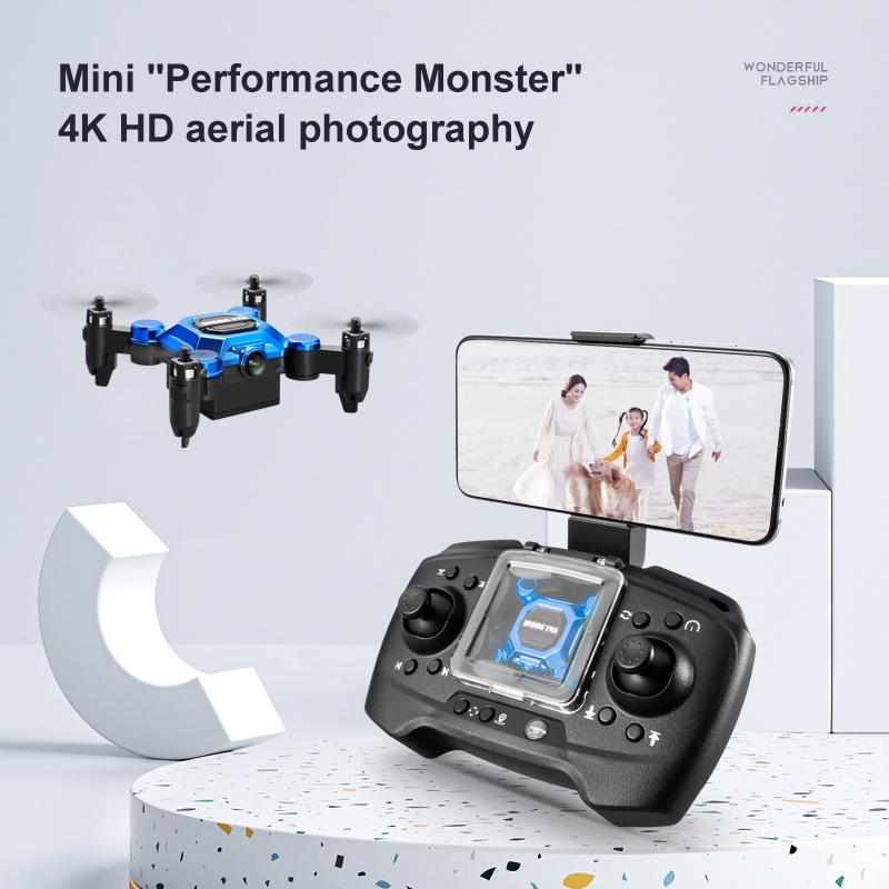 K04 Mini Folding Storage Aircraft Mini Drone Aerial Photography High Definition Explosive Drone 4k Profesional Mavic Air2
