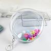 12*12cm Circular Design Garage Kit Display Portable PVC Pendant High Transparency Three-dimensional Storage Bag Cute Doll 9 Colors