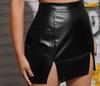 Sexy Unique Skirt Genuine Leather Women's Hot Slim Designer Lambskin Black Fit