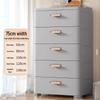 Multi-Layer Drawer Cabinet: Thickened Storage for Bedroom, Living Room, or Children's Wardrobe