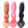 Animal vibrador grande simulação de silicone cão pênis feminino orgasmo masturbador vagina masturbação anal produtos sexuais adultos