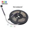 3528 RGB-LED-Streifen, flexibles Licht, 10 m, 600 LEDs/m, Musik, IR-Fernbedienung, DC12 V, Heimdekoration