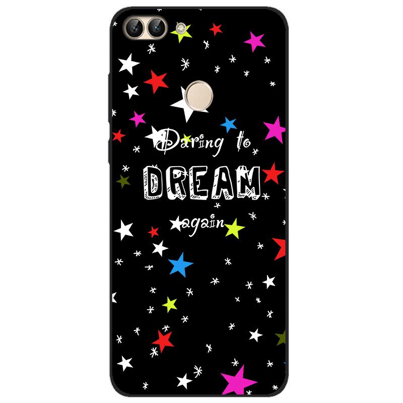 For Huawei P Smart 2018 FIG-LX1 PSmart Case For Huawei P Smart 5.65inch Case TPU Soft Silicone Cute Wolf Back Cover Phone Case