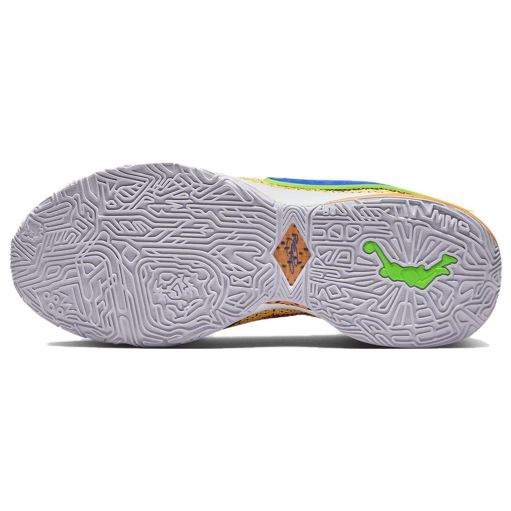 Nike LeBron 20 James Gang Unisex-Sneakers Orange Laser-Orange Racer-Blau DJ5423-801