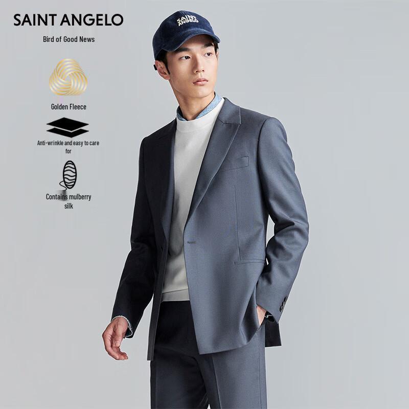 Men's Easy Care Wool Blend Formal Suit Collection