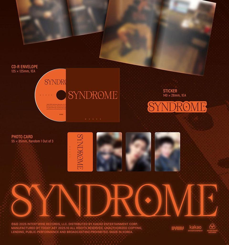WONHO [SYNDROME] 1st FULL ALBUM