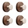 4pack/lot Adjustable Angle Front Door Wreath Hangers Strong Suction Cups No Adhesive Residue Vacuum Sealed Suction Cups