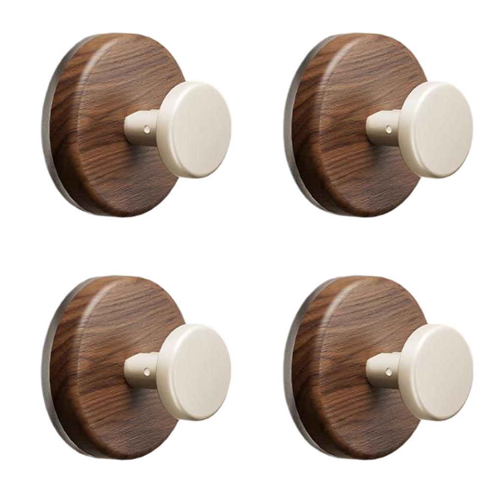 4pack/lot Adjustable Angle Front Door Wreath Hangers Strong Suction Cups No Adhesive Residue Vacuum Sealed Suction Cups