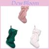 Christmas Sock Gift Wrap With Bow Decorative Christmas Stocking For Holiday Celebrations
