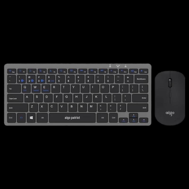 Aigo WQ7635 Bluetooth Kabellose Tastatur-Maus-Kombination