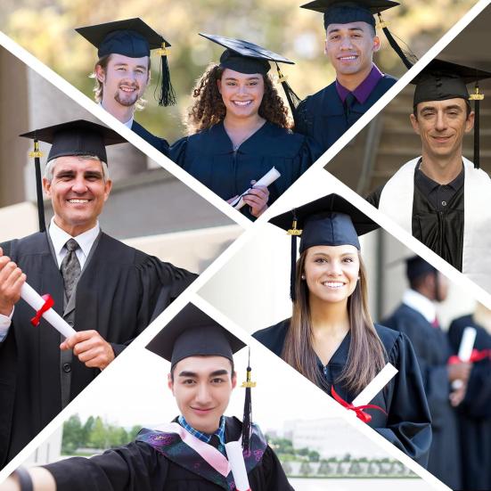 Unisex matinis baigimo kepuraitė su 2026 metų kutu žavesiu Suaugusiems Sveikinimo baigimo aksesuaras vidurinei mokyklai bakalaurui magistrui