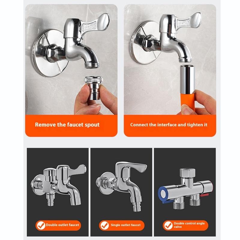 MultiPurpose Faucet Extender Bendable Structure Splash Prevention Faucet Extension For Efficient Watering In Tight Space