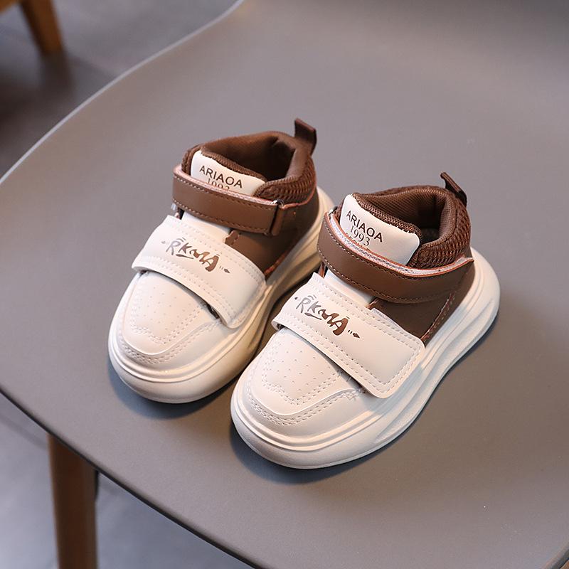 

Теннисные детские кроссовки 2024 Осень Новые дышащие детские кроссовки Модные мальчиковые туфли Обувь для девочек Комфортная повседневная детская обувь Tenis De Niña 21insole13CM хаки