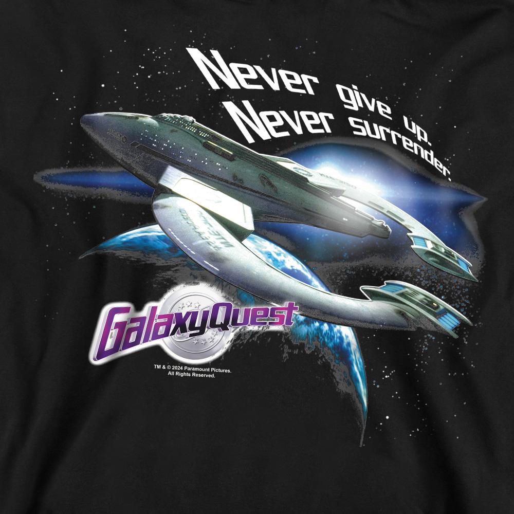 Galaxy Quest Unisex Adult Never Surrender Sweatshirt