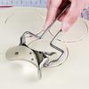 Stainless Steel Dumpling Maker Practical Dough Circle Roller Household Dough Cutter  Home