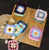 Crochet Block Plate, Block Plate for Crochet Weaving, Bamboo Grid Block Plate for Crochet Projects, Crochet Accessory Gift