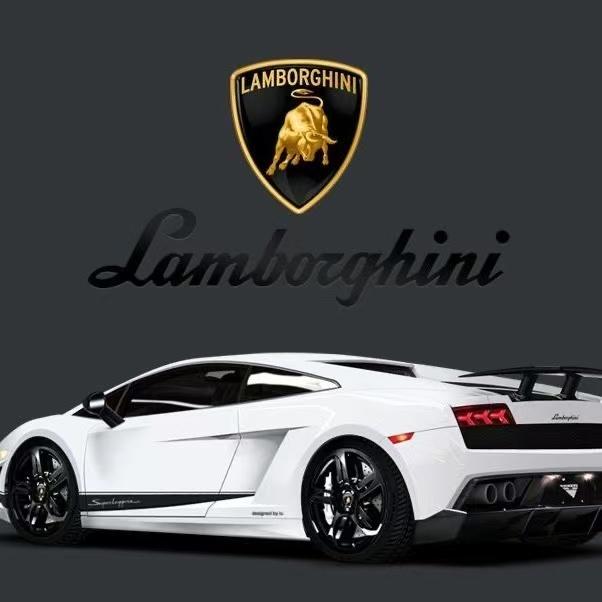 1pcs Car Emblems 3D Creative Stickers Waterproof Dirt-proof Sticker For Lamborghini Urus Huracan Aventador Premium Accessories
