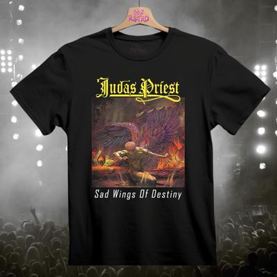 Judas Priest Sad Wings Of Destiny T-Shirt Heavy Metal Band T-Shirts Schwarz S-3XL