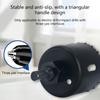 4Pcs Adjustable Door Lock Drilling Kit Featuring Reinforced Plastic Guide for Easy Installation Standard Size