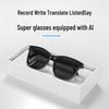 HY-C8 AI Glasses: Wireless Bluetooth Earphones with Real-Time Translation & Multilingual Subtitles