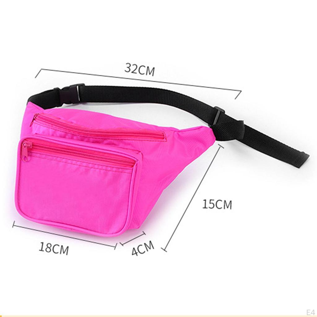 Bauchtasche Verstellbarer Gürtel Geldbörse Lässige Wasserdichte Tasche Umhängetasche Taschen Taille für Camping