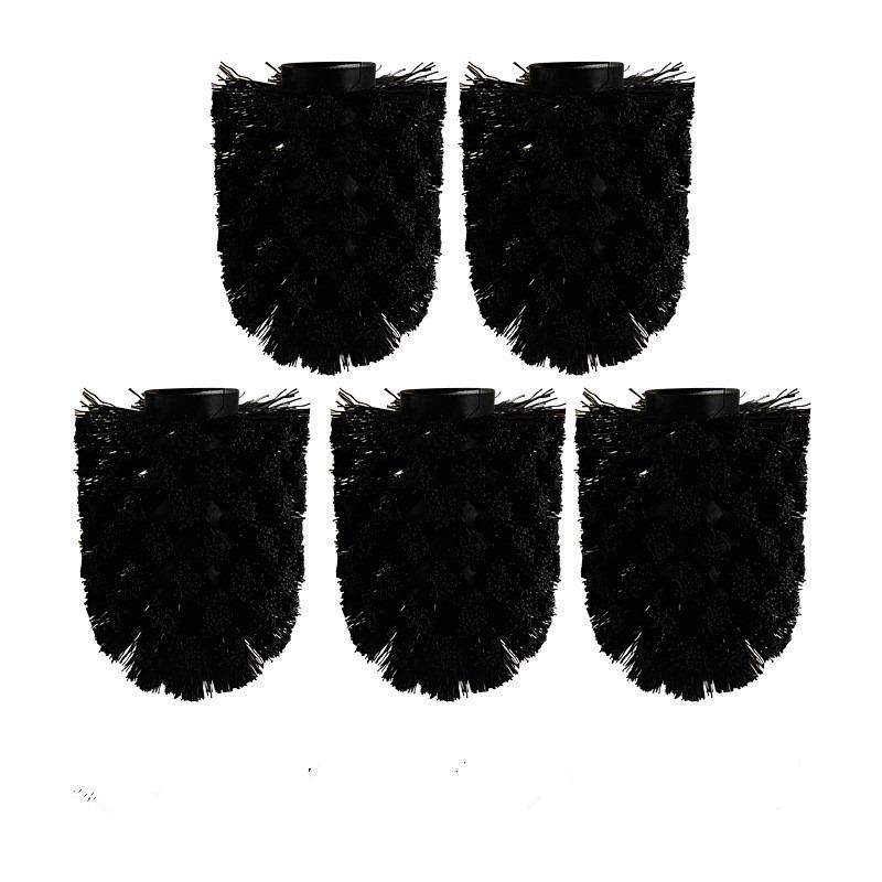 

Держатель для туалетной щетки Tuqiu Gold с щеткой из нержавеющей стали 304, никель/черный, набор держателей для чистки туалета в ванной