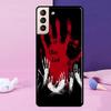 Bloody Hand Phone Case For Samsung Galaxy S25 Ultra S23 S20 S21 S22 S24 FE S9 S10 Plus S24 Ultra Cover