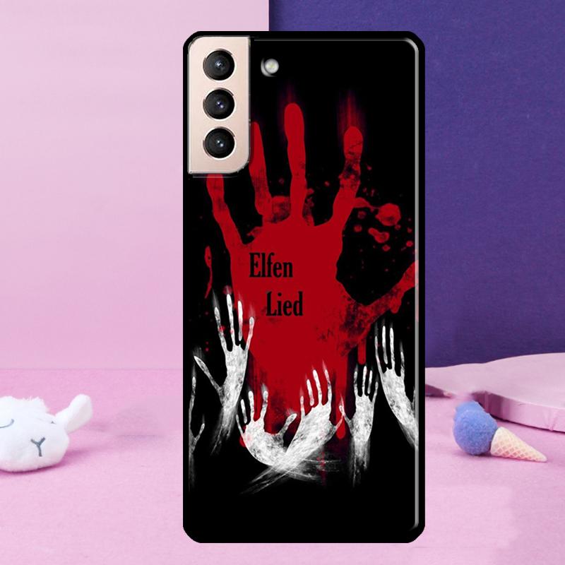 Bloody Hand Phone Case For Samsung Galaxy S25 Ultra S23 S20 S21 S22 S24 FE S9 S10 Plus S24 Ultra Cover