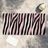 Zwart Witte Print Zebra Handdoek Douche Sauna Reizen Spa Sneldrogend Sportschool Accessoires Zacht Grote Strandhanddoeken