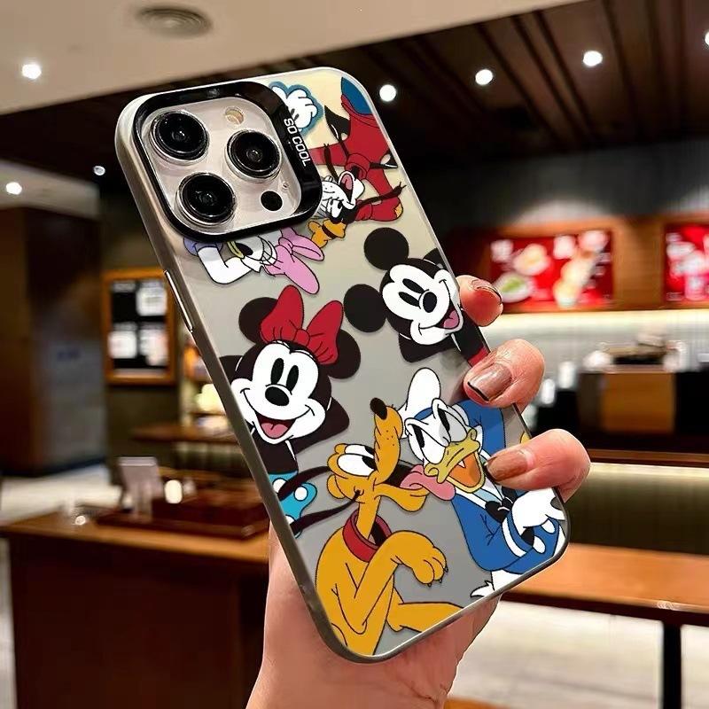 Cute Mickey Collection for Apple 14plus Phone Case iPhone12promax Anti-drop 14 Cute 13 Hard