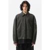 Customellow Gray Pigment Dying Blouson Cwuam25381gyd