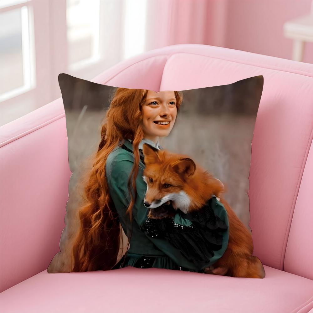 AAnne with an E Pillow Healing TV Cushion Cover Linen Pillowcase Cover Soft Decor for Sofa Home Room