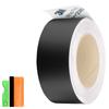 2" X 25' 3M 1080 2080 Matte Black Vinyl Wrap Kit Blackout Chrome Window Trim Door Trim Free Tool Kit