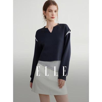 Women's Loose Patchwork Sweatshirt