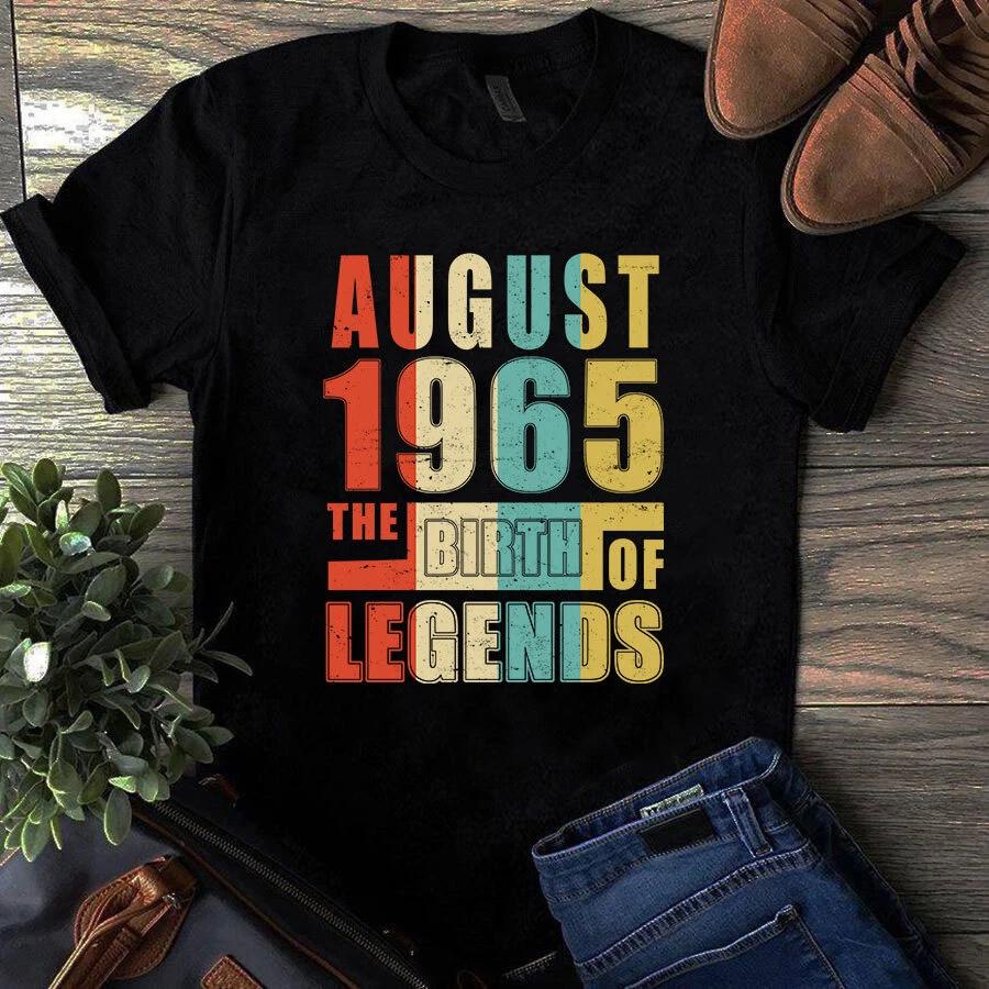 Men s and Women s T-shirts August 1965 The Birth XXXXL