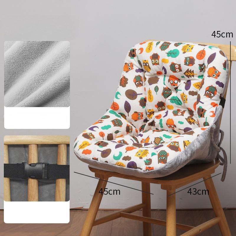 Integrated Office Seat Cushions Backrest Cushion Waist Protection Seat Backrest Cushion Student Dormitory Chair Buttocks Cushion
