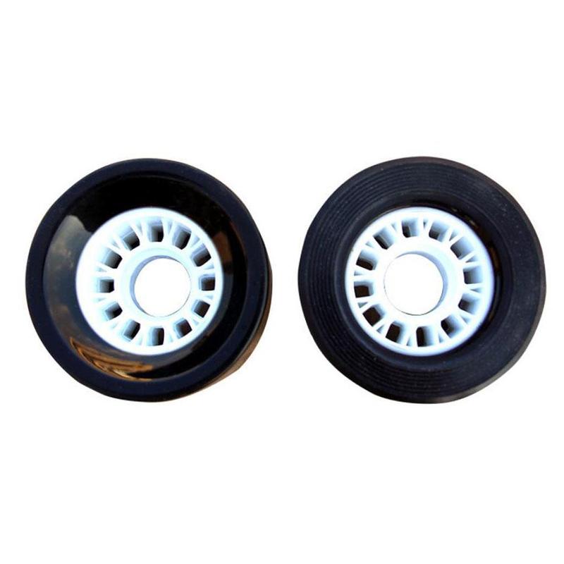 Skateboard PU Wheels 70x51mm High Elasticity Longboard Wheels Durable Blank Set for Skateboard Replacement