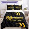Juventus Customize Your Name Bedding Set Breathable Duvet Cover with Pillowcases Home Decoration Birthday Gift